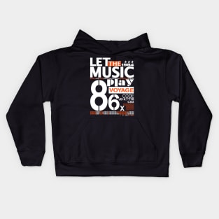 play music Kids Hoodie